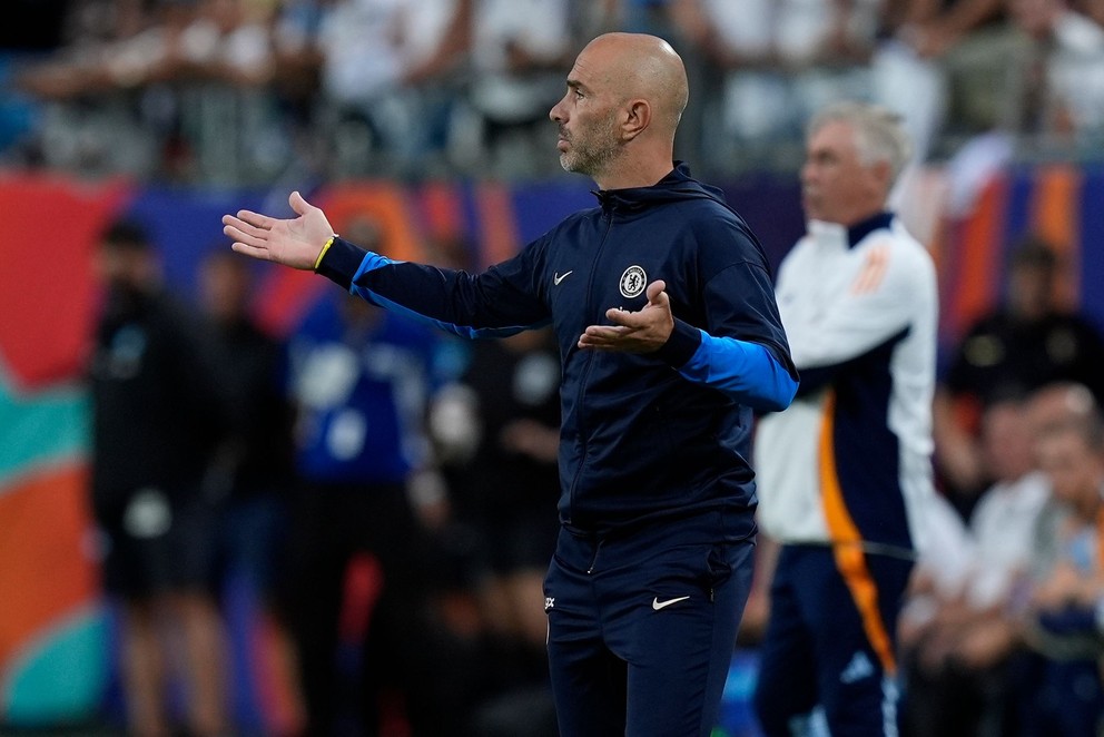 Tréner FC Chelsea Enzo Maresca.