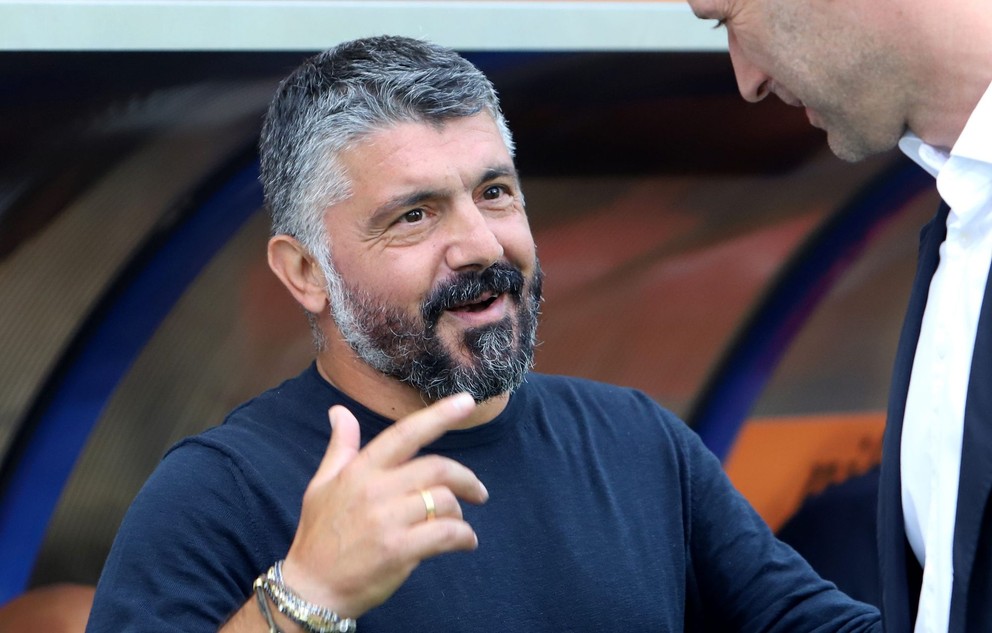 Na snímke hlavný tréner mužstva Hajduk Split Gennaro Gattuso.