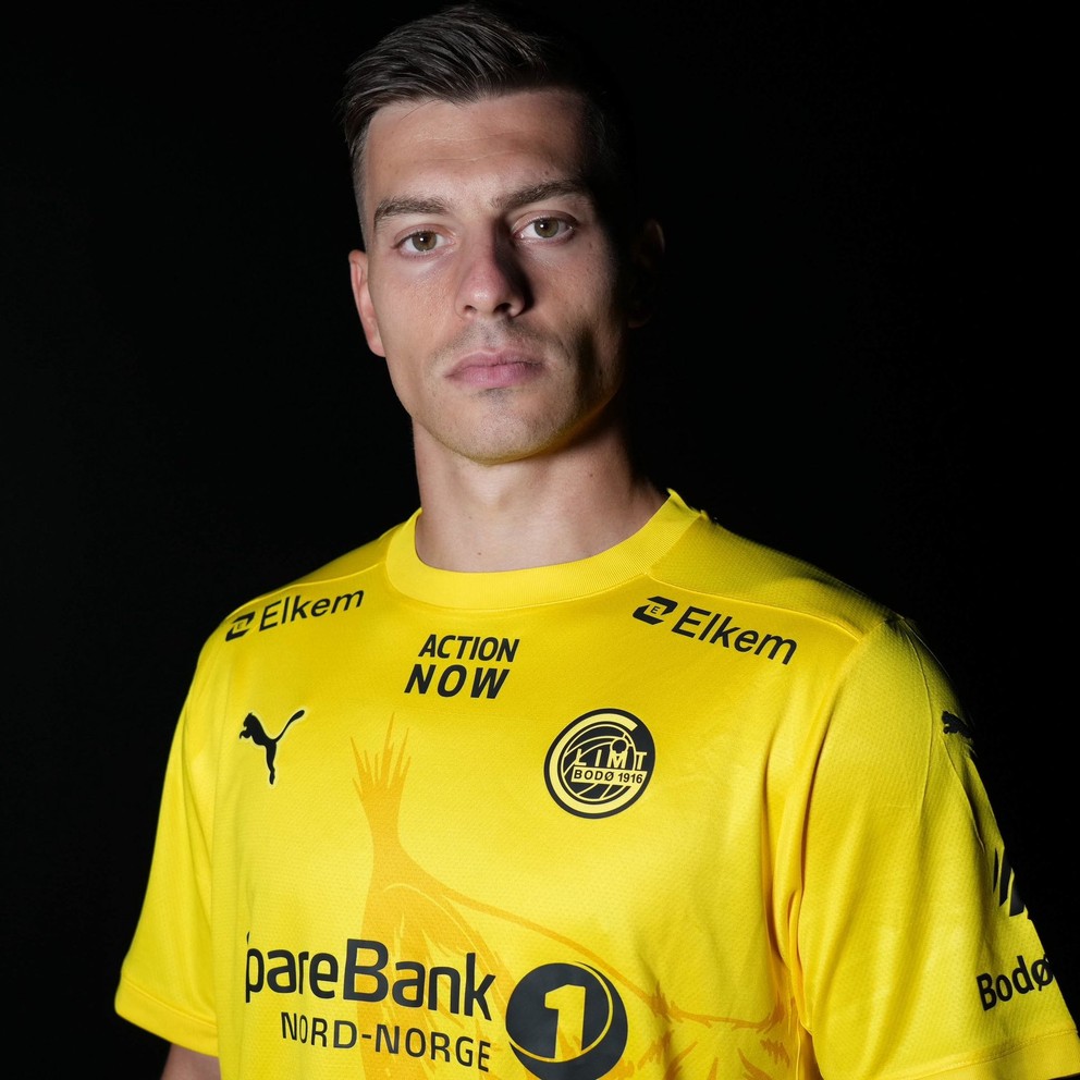 Michal Tomič v drese FK Bodö/Glimt.