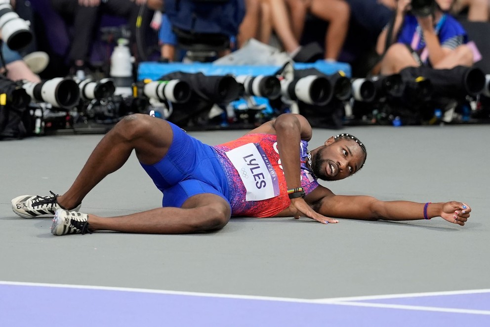 Noah Lyles z USA.