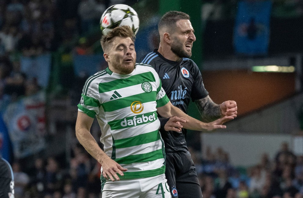 Slovan vstúpil naposledy do ligovej fázy Ligy majstrov prehrou v Celtic Parku.