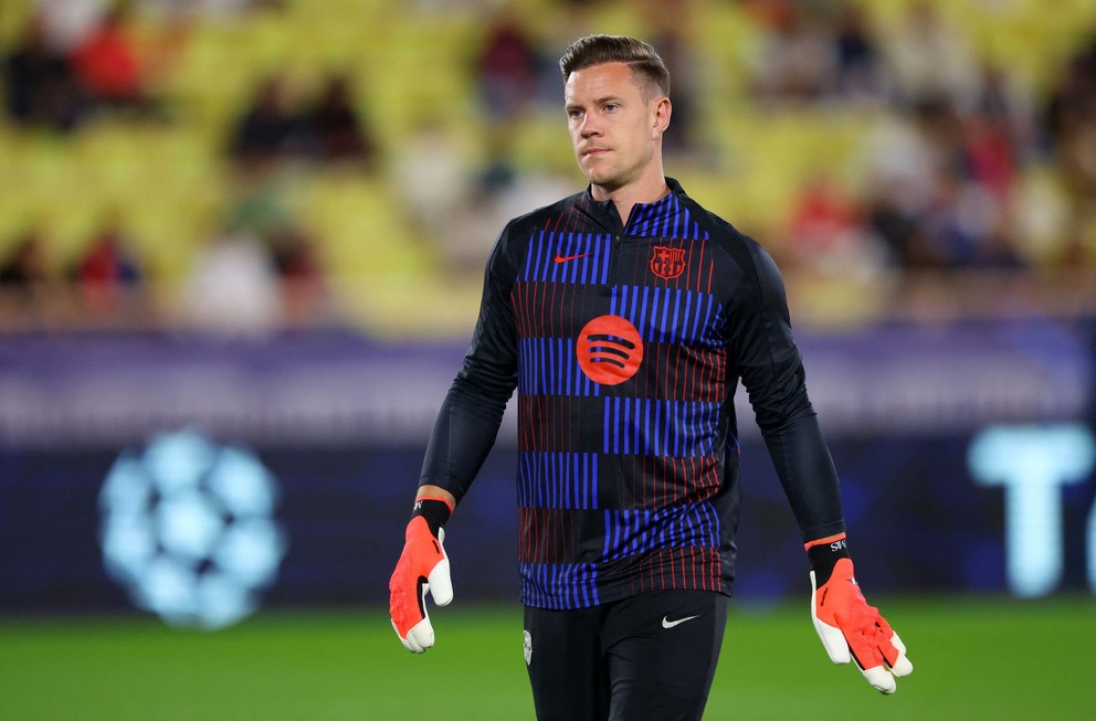 Brankár Marc-André ter Stegen z FC Barcelona.
