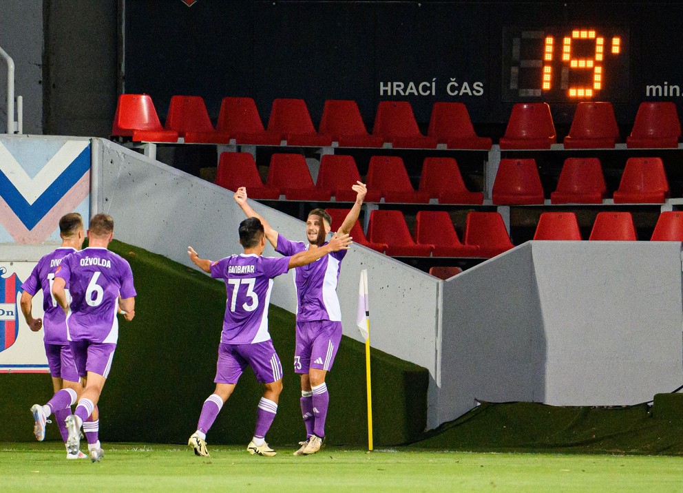 Futbalisti KFC Komárno.