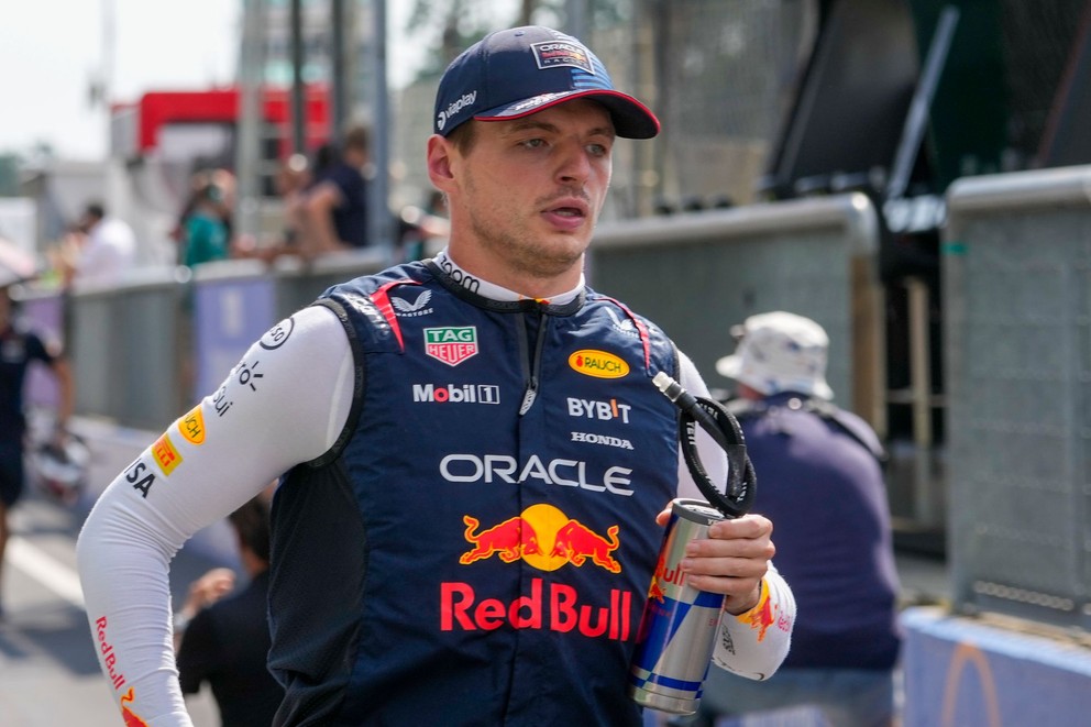 Max Verstappen z Red Bullu pred Veľkou cenou Talianska 2024.