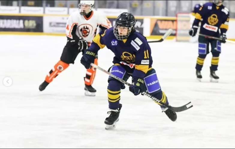 Sebastian Taliga v drese fínskeho klubu Lukko.