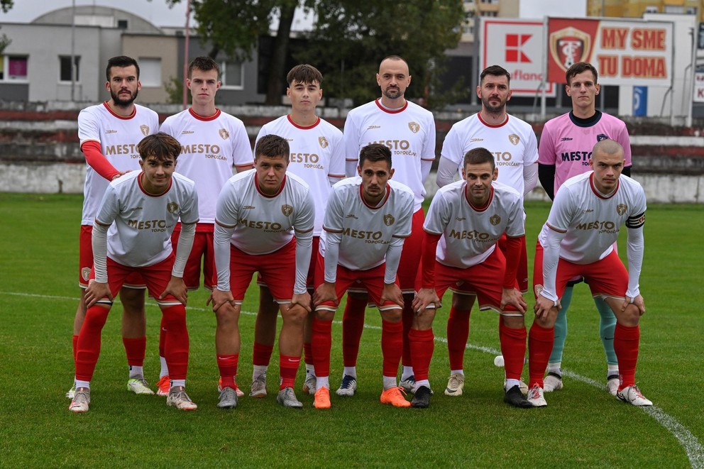 Futbalisti FC Topoľčany.