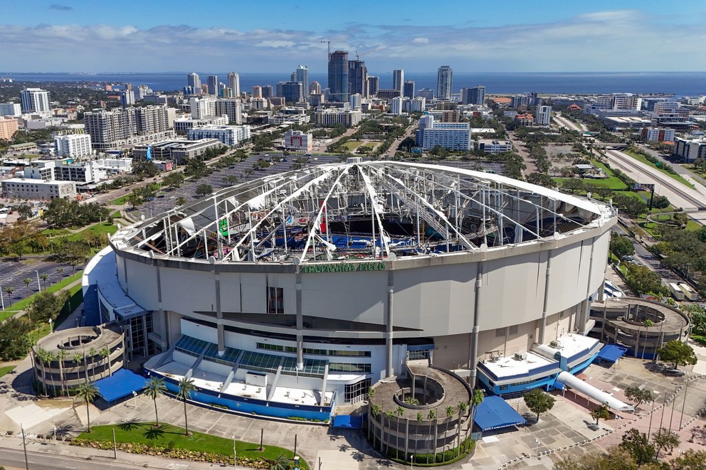 Tropicana Field. 