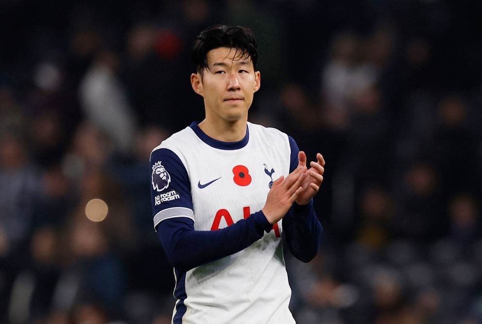 Son Heung-min v drese Tottenham Hotspur.