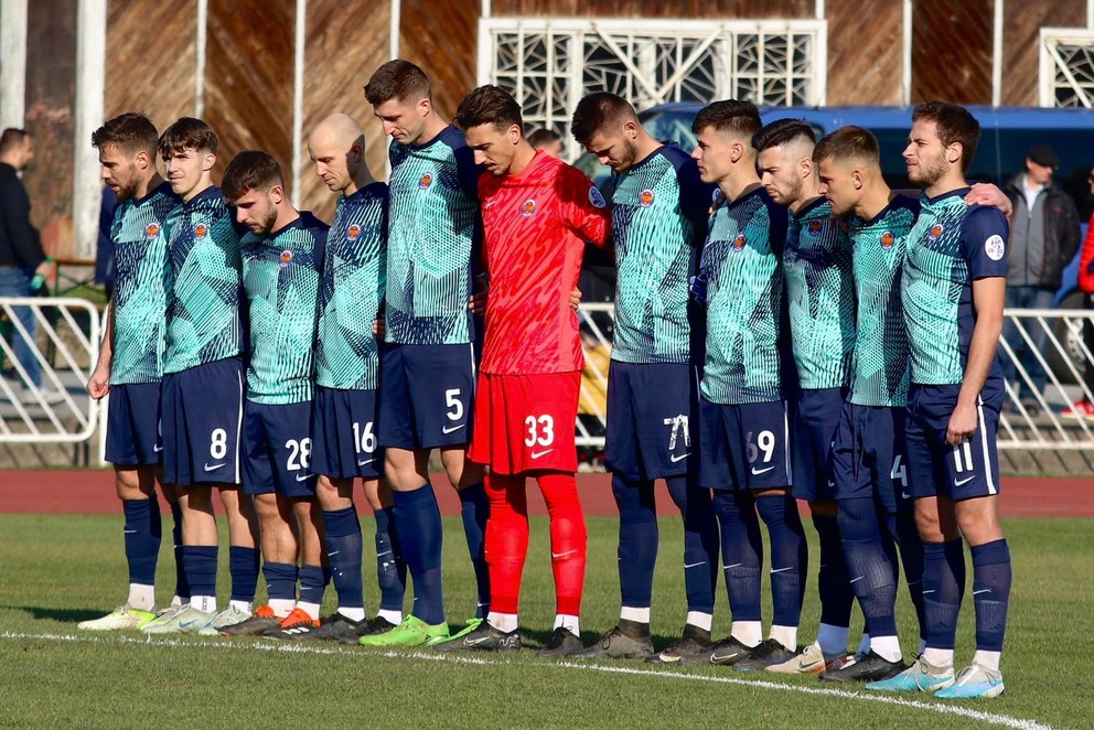 Futbalisti FC Lokomotíva Košice pred derby proti Slávia TU Košice.