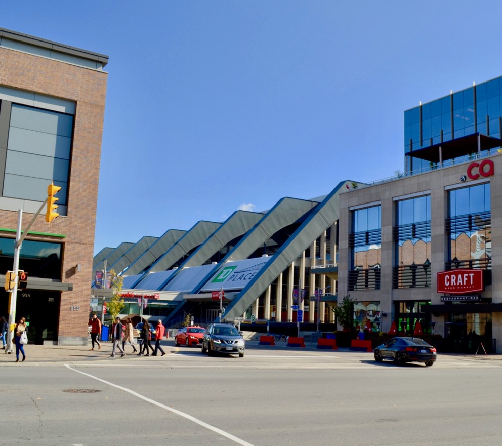 Štadión TD Place Arena v kanadskej Ottawe.