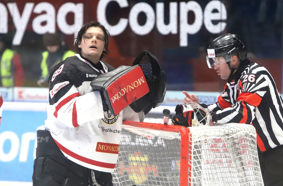 Brankár Banskej Bystrice Eugen Rabčan.