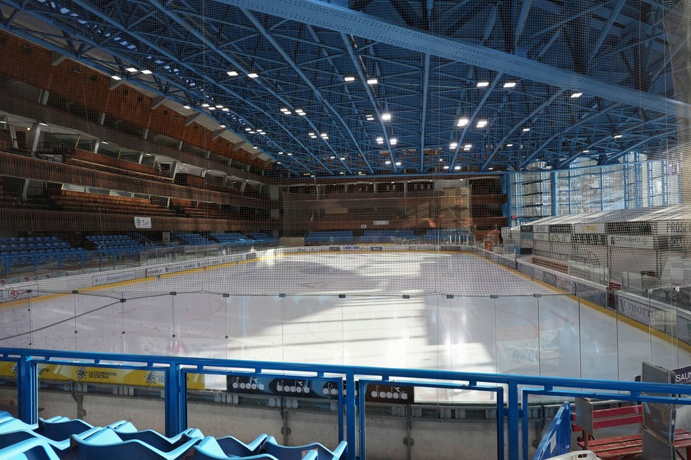 Cortina Curling Olympic Stadium.