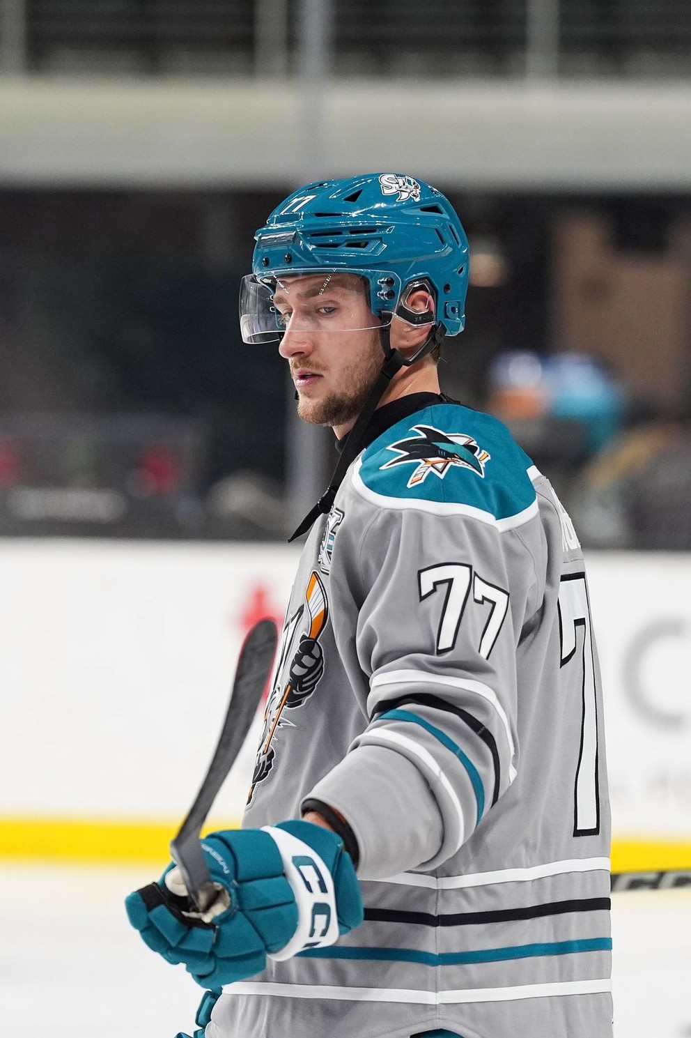 Pavol Regenda v drese tímu San Jose Barracuda.