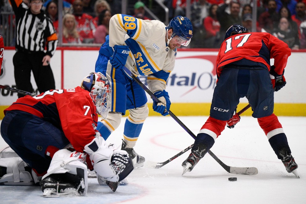 Fotka zo zápasu Washington Capitals - St. Louis Blues.