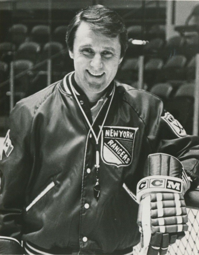 Tréner Herb Brooks. 