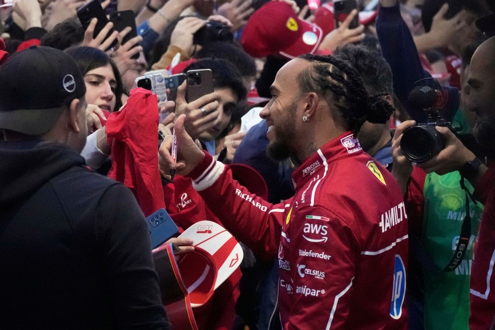 Lewis Hamilton. 