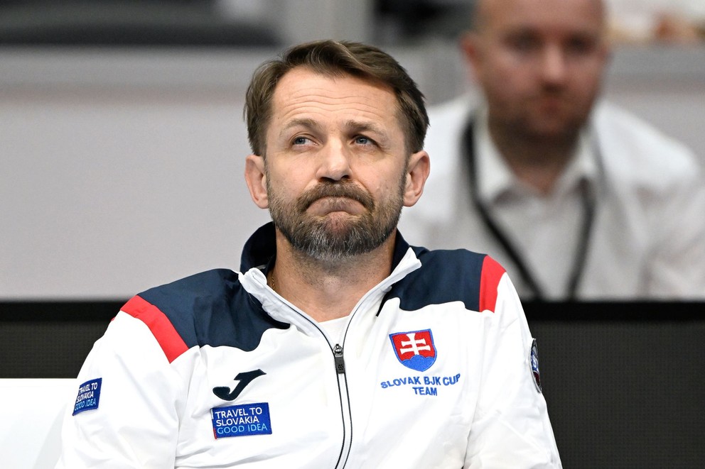 Kapitán Slovenska Matej Lipták počas druhého duelu Slovensko - USA.