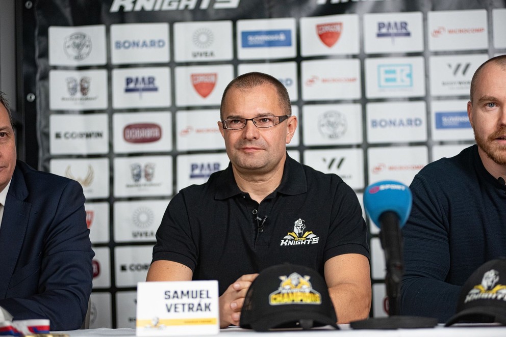 Generálny partner tímu Nitra Knights Samuel Vetrák.