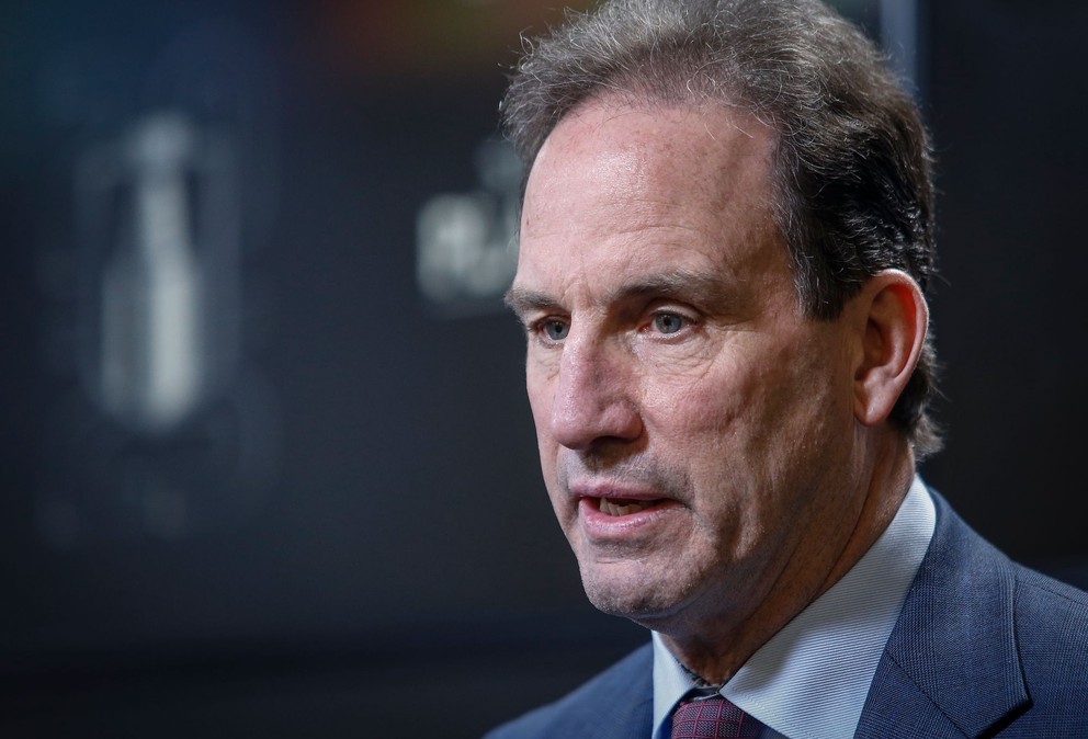 Hlavný tréner hokejistov Winnipegu Jets Scott Arniel.