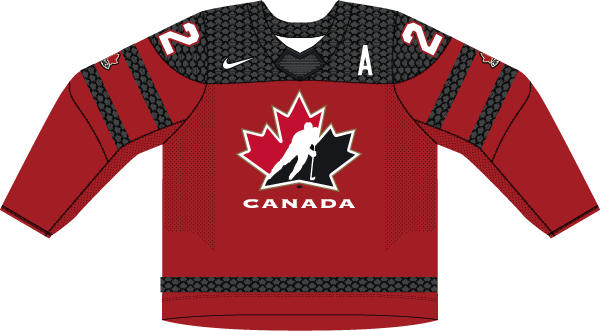 Kanada na MS v hokeji 2025 - dresy vonku.