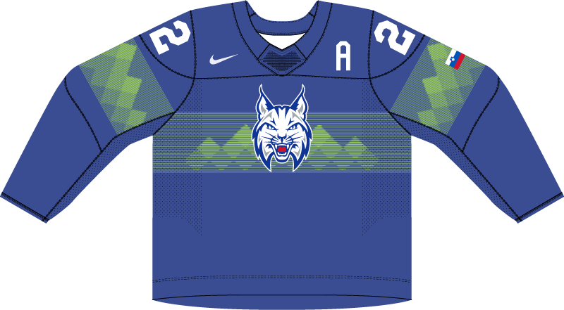 Slovinsko na MS v hokeji 2025 - dresy vonku.