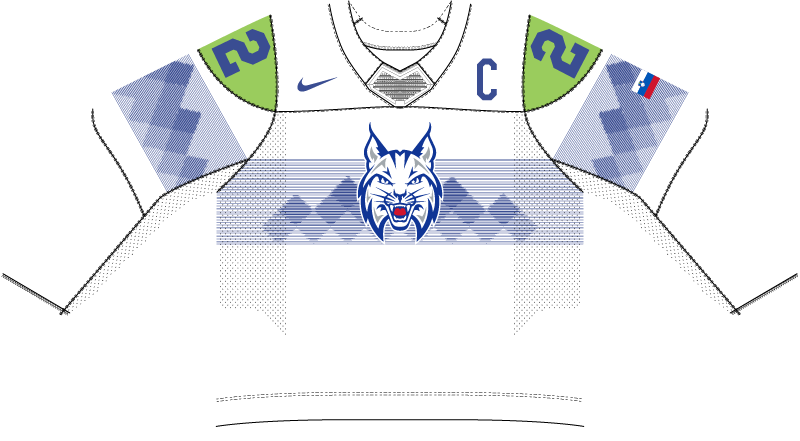 Slovinsko na MS v hokeji 2025 - dresy doma.