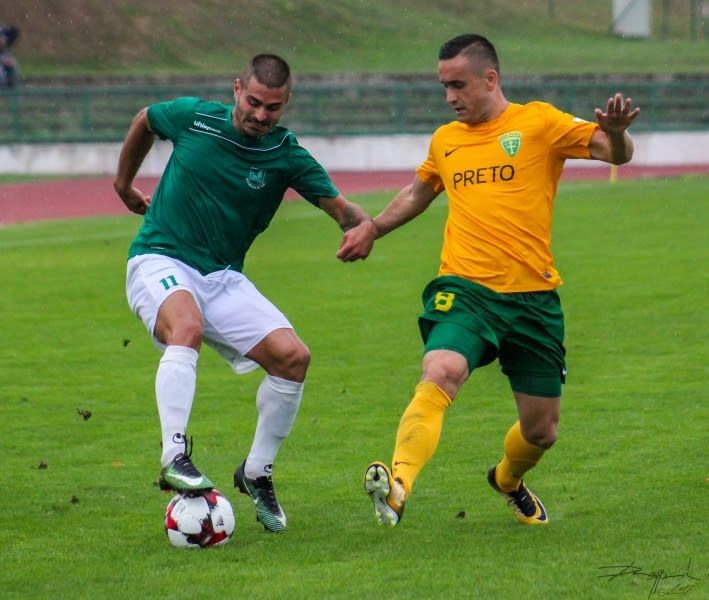 Michal Živčic v zápase proti Žiline.
