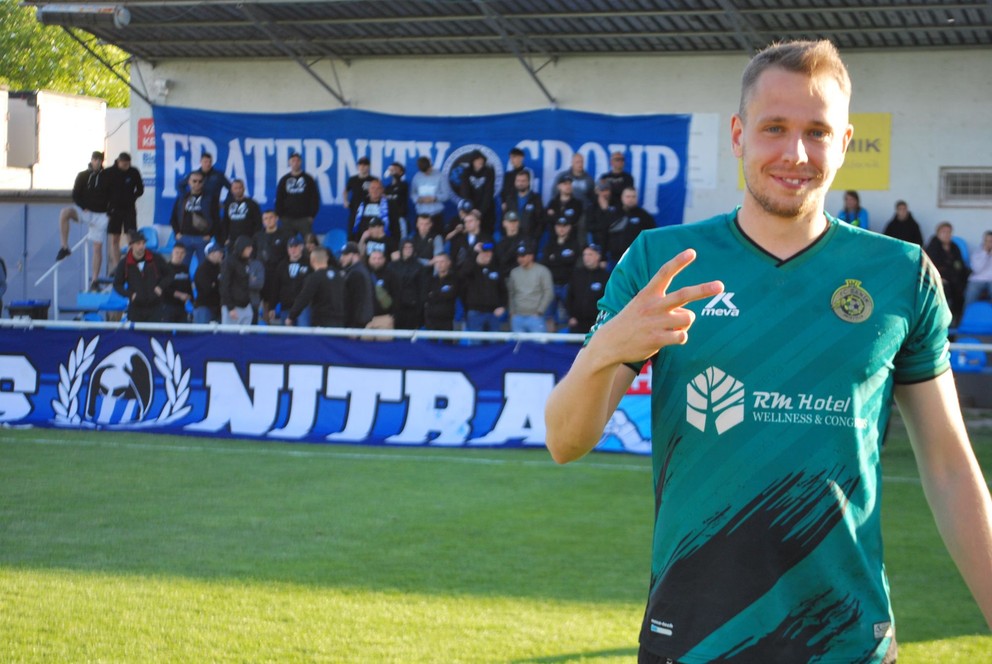 Krídelník Jozef Balčirák dal v Nitre dva cenné góly.