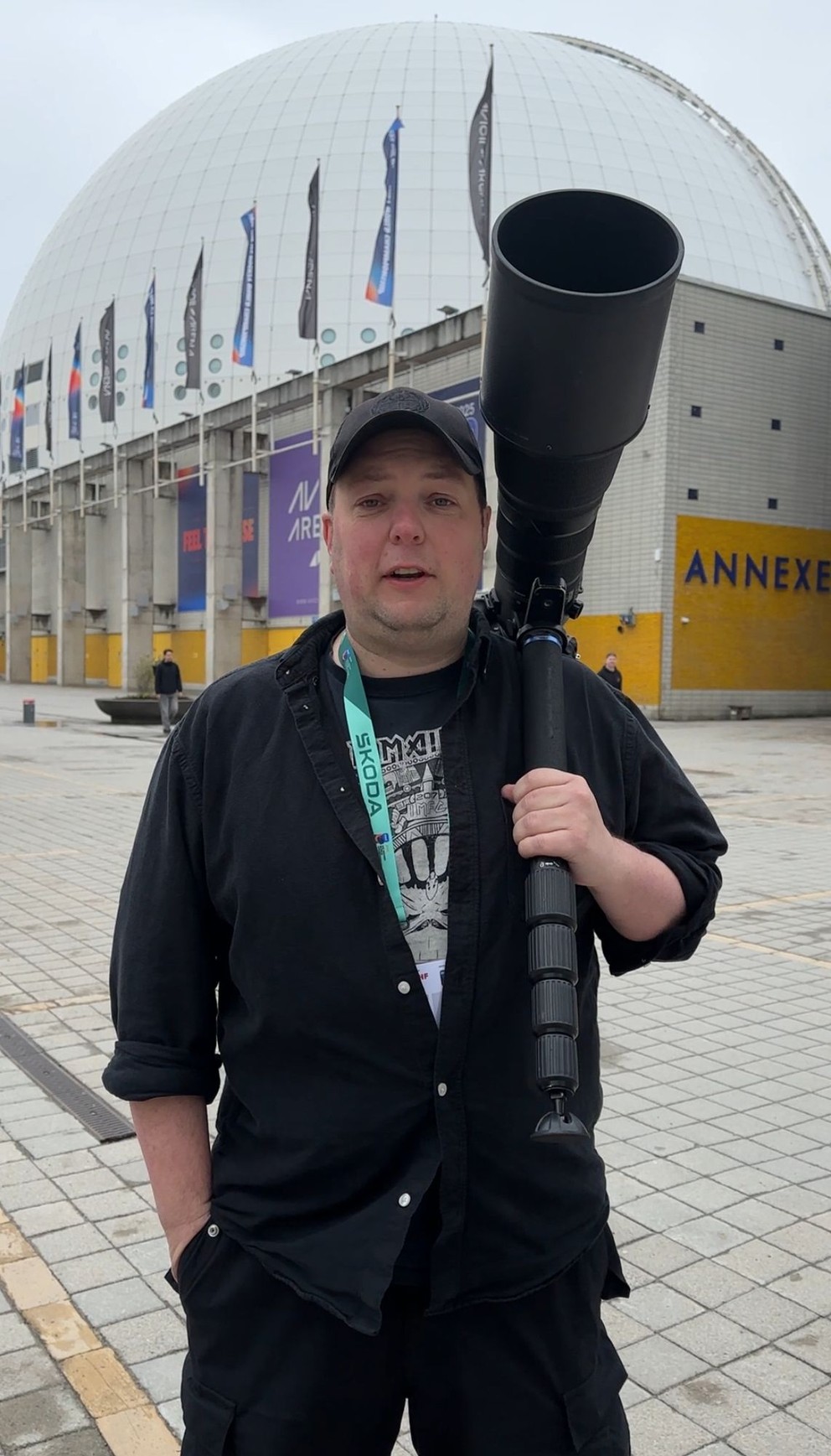 Švédsky športový fotograf Oscar Larsson.