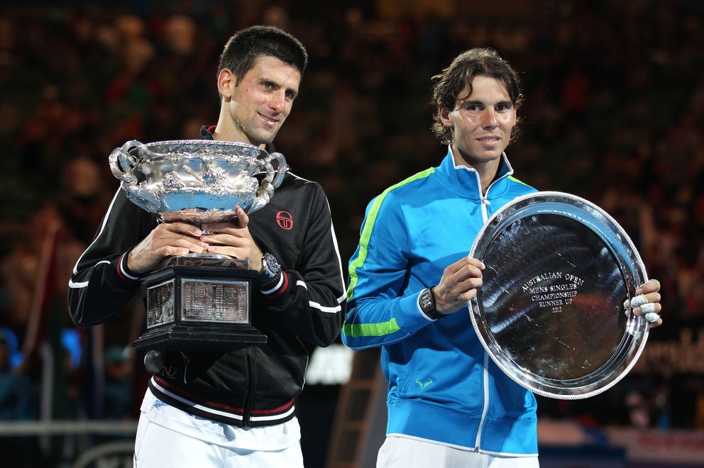 Novak Djokovič zdolal Rafaela Nadala vo finále Australian Open 2012. Bol to najdlhší zápas histórie vo finále grandslamu. 