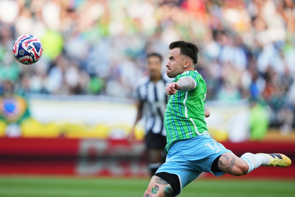 Albert Rusnák počas MS klubov FIFA 2025. 