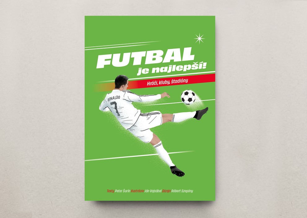Predná obálka knihy Futbal je najlepší