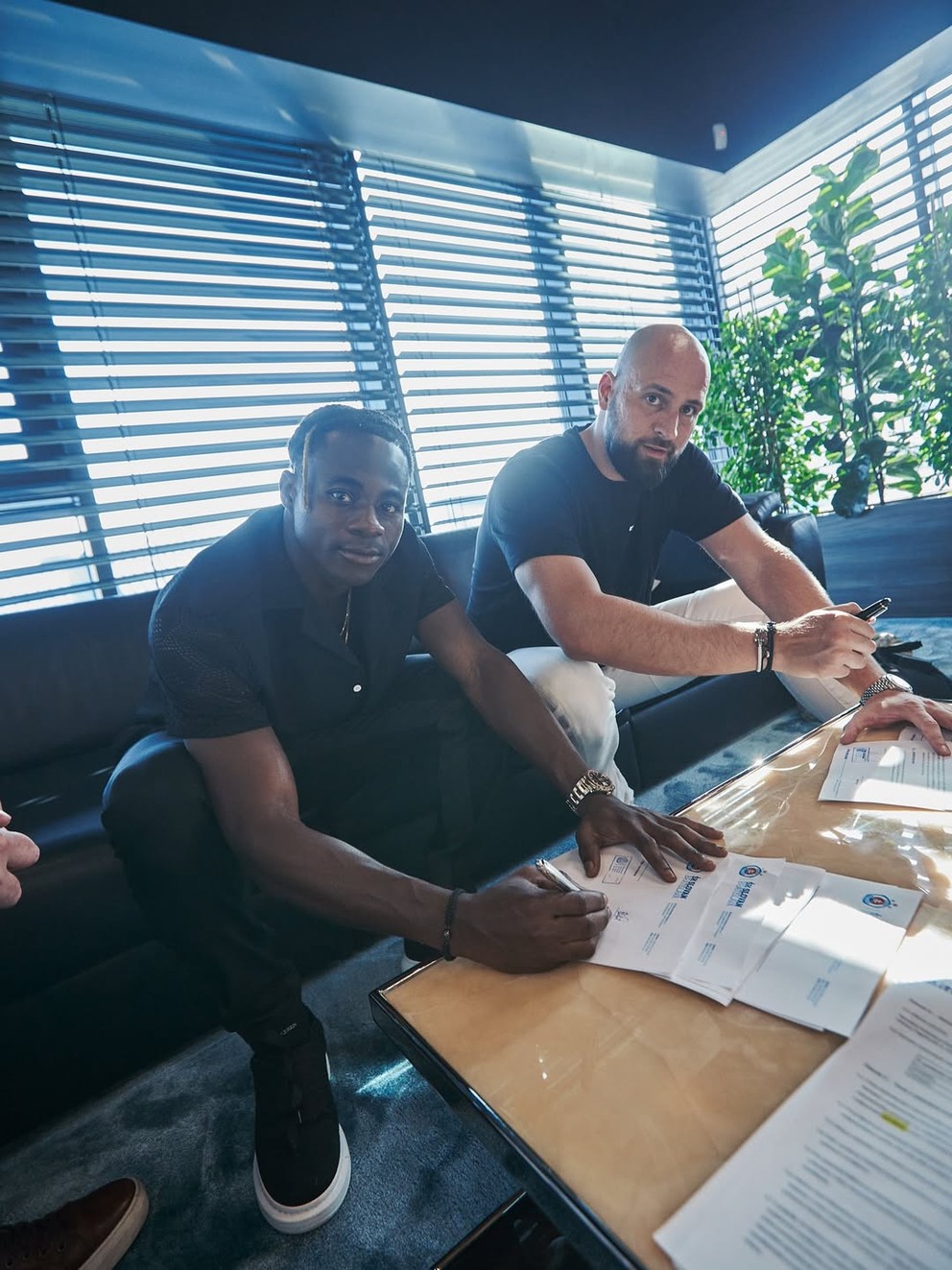 Kelvin Boni is a new reinforcement of ŠK Slovan Bratislava. 