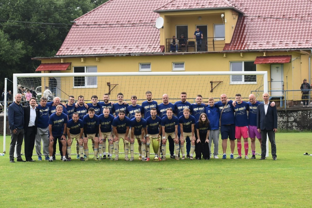 Futbalisti MFK Nová Baňa.