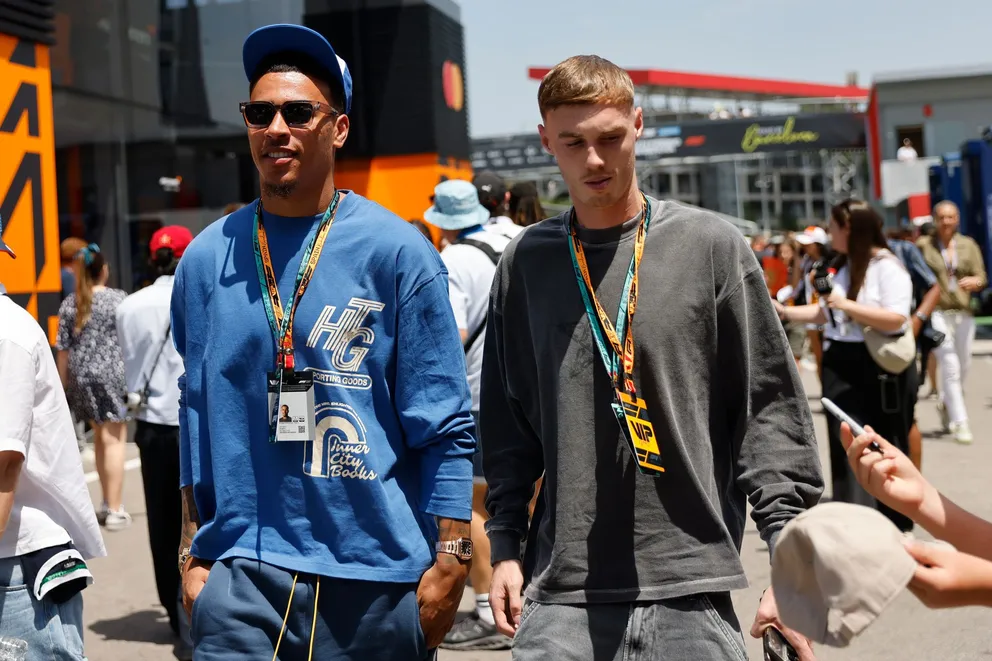 Trent Alexander-Arnold and Cole Palmer