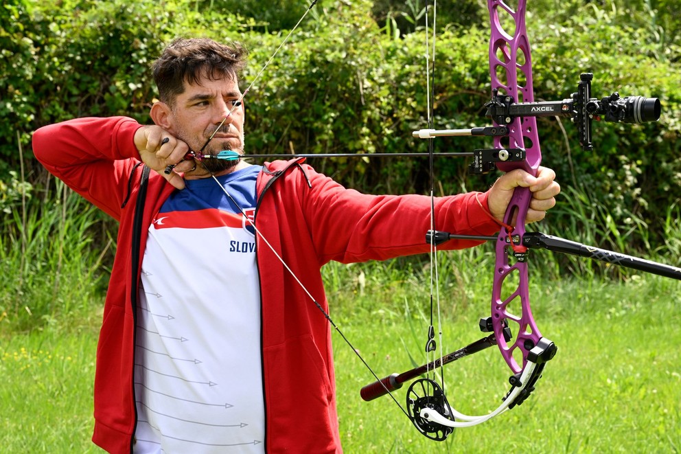 slovenský lukostrelec Jozef Bošanský 