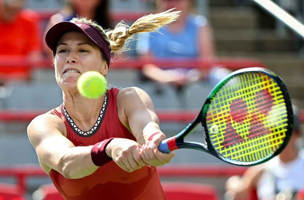 Eugenie Bouchardová. 