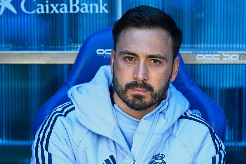 Tréner Davide Ancelotti.