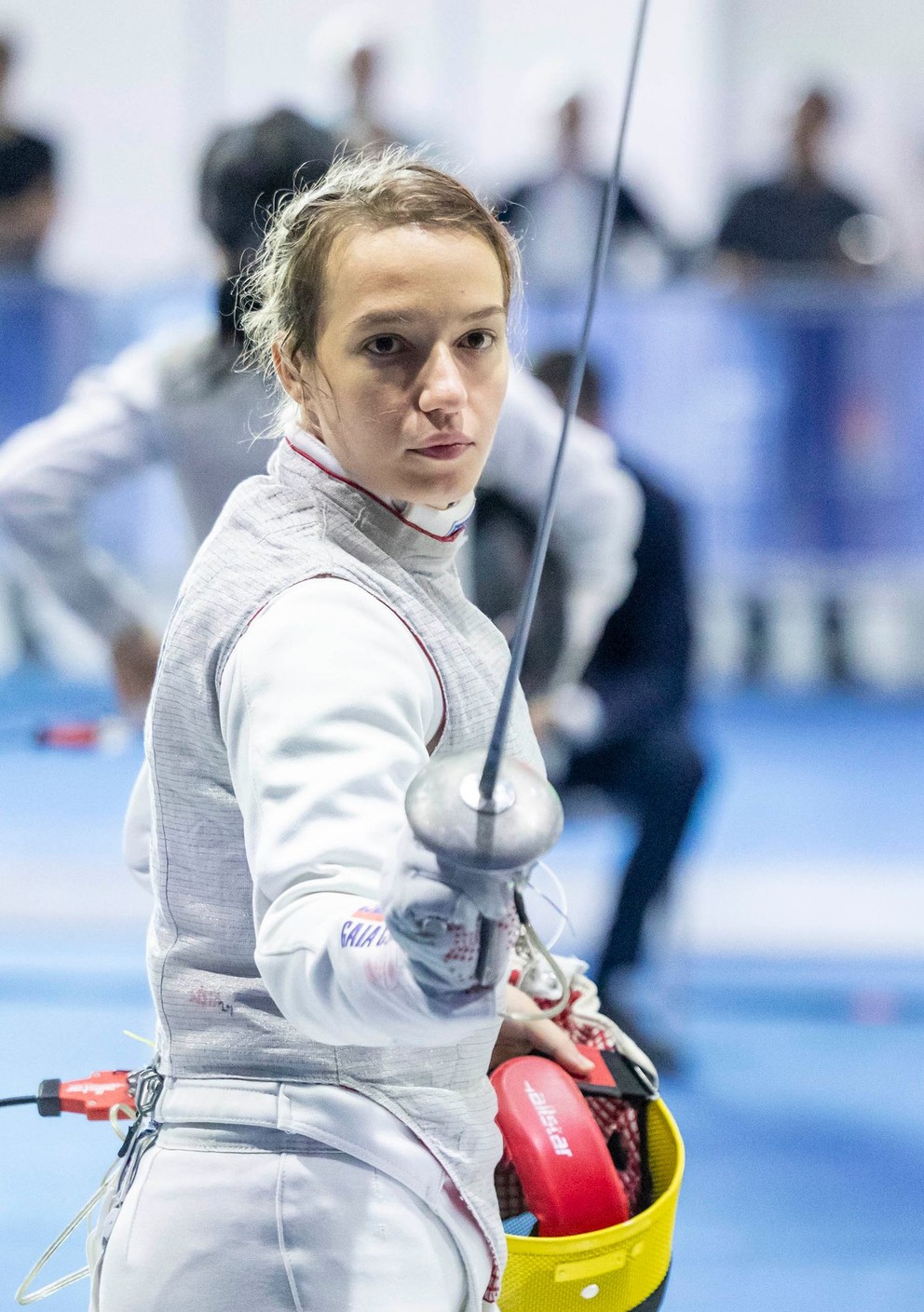 Šermiarka Gaia Cantucciová.