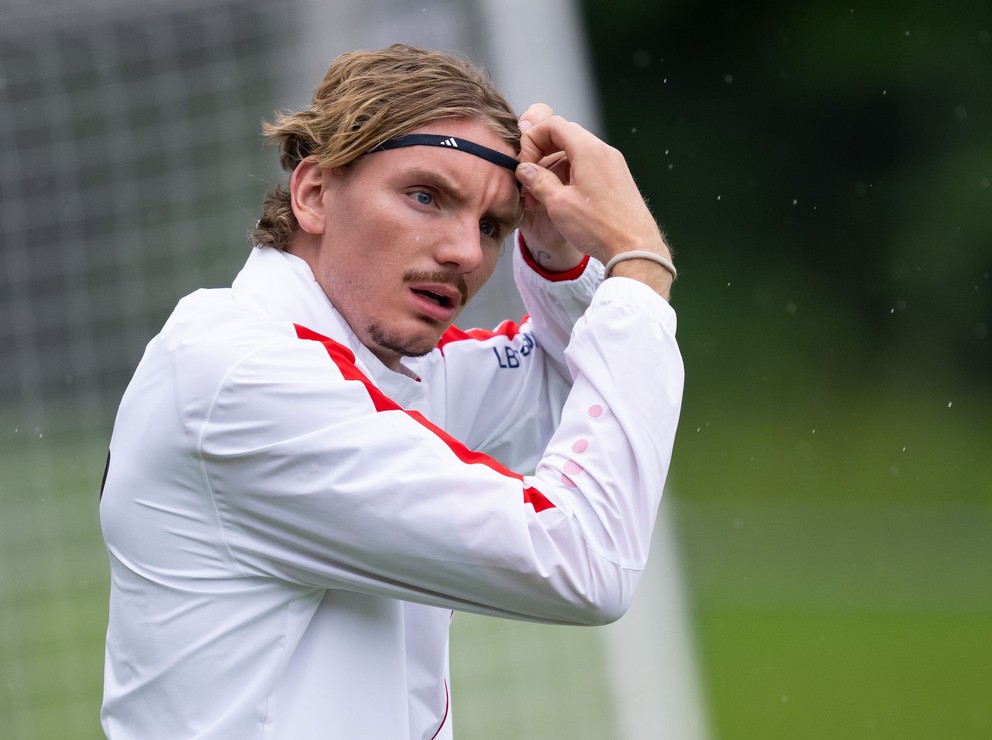 Na snímke je nemecký futbalista Nick Woltemade.