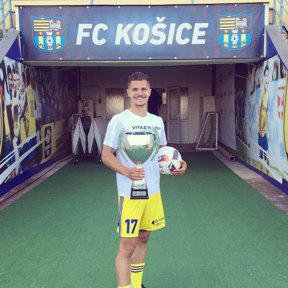 Zahral si aj v FC Košice.