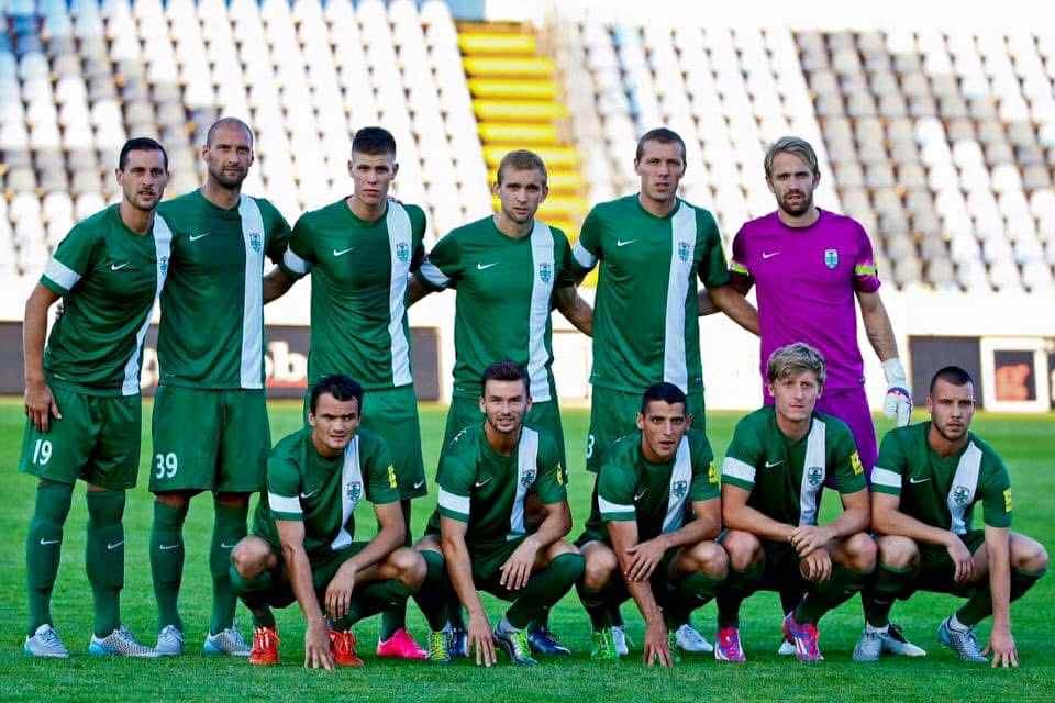 Fišan ako brankár MFK Skalica.