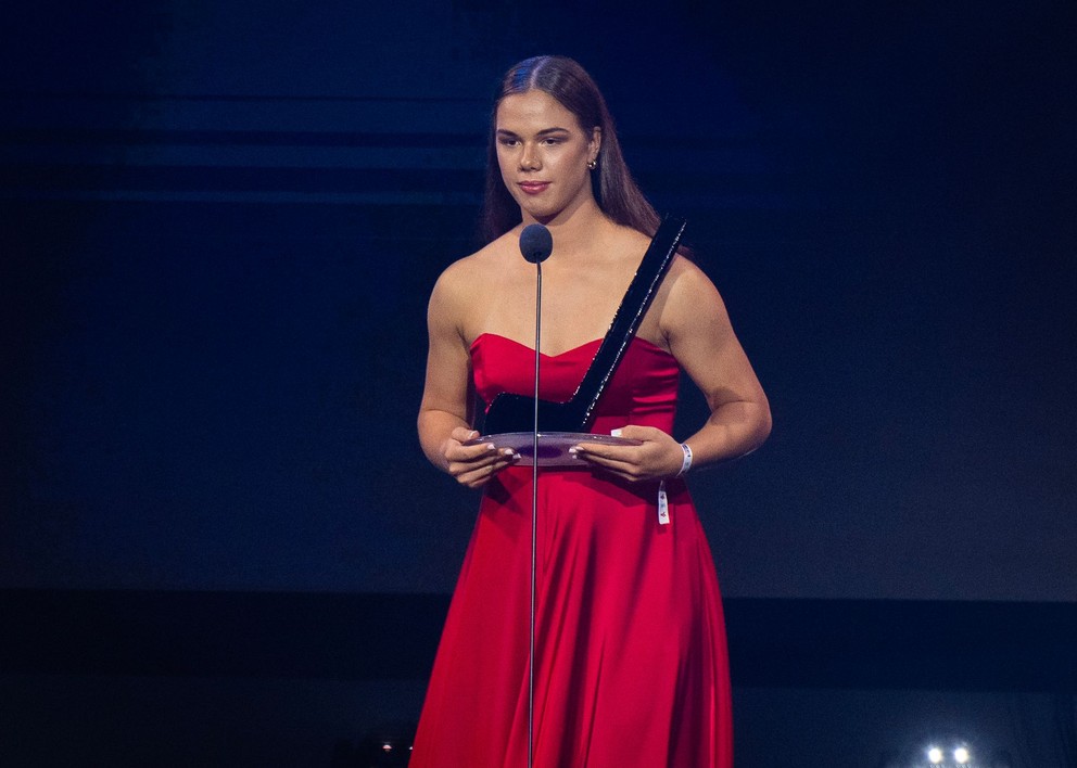 Nela Lopušanová získala ocenenie v kategórii Najlepša hokejistka