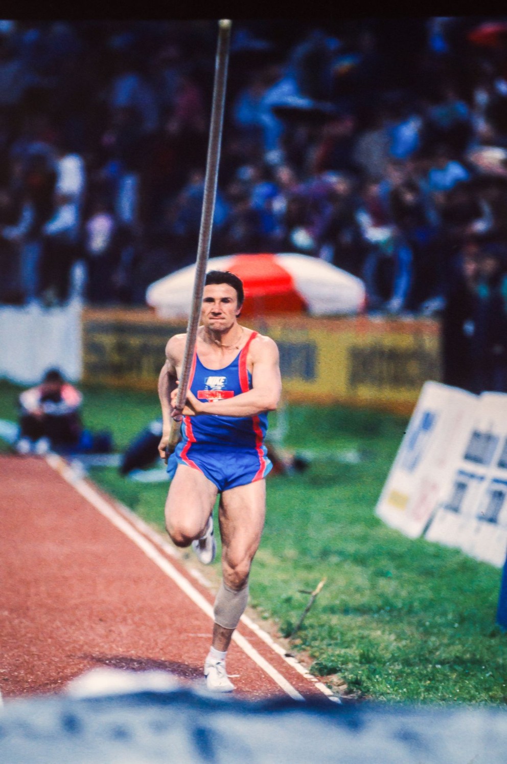 Sergej Bubka v Bratislave na mítingu P-T-S.
