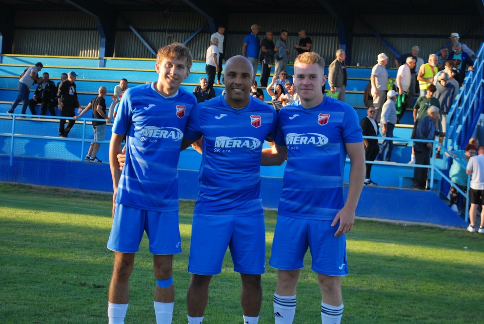 Proti Štúrovu sa gólovo presadili Ondrej Kender (zľava), Cleber a Jakub Jurkáček.