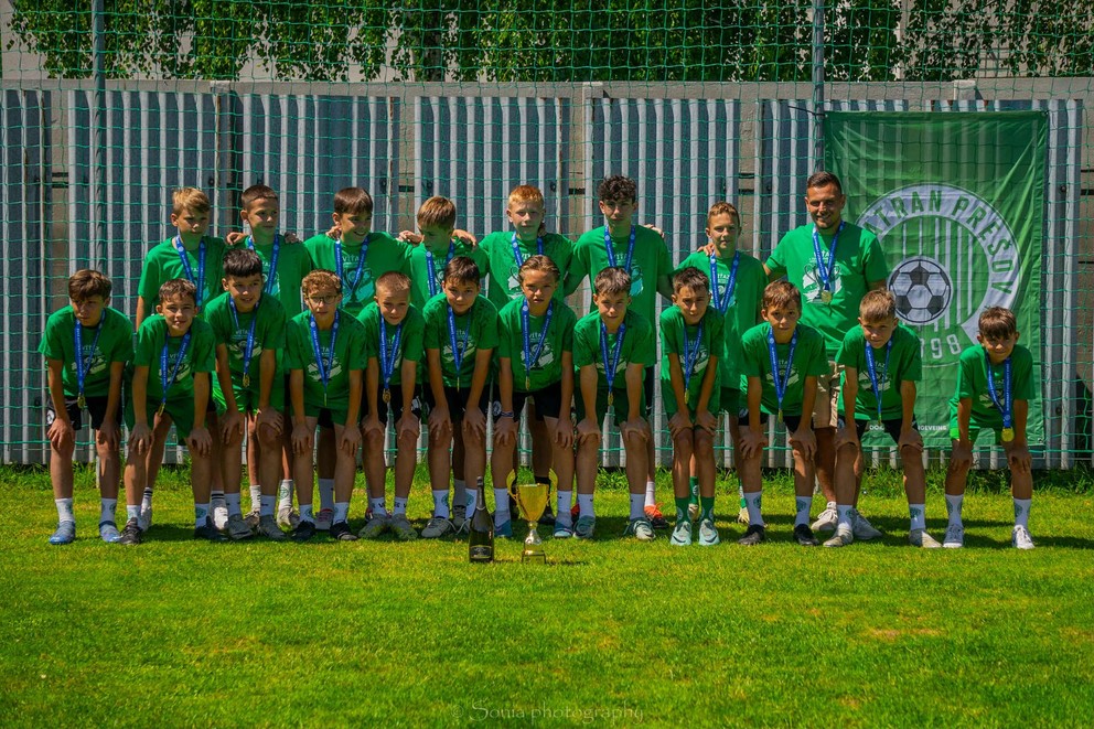 Dominik Kačmár a žiaci PO.