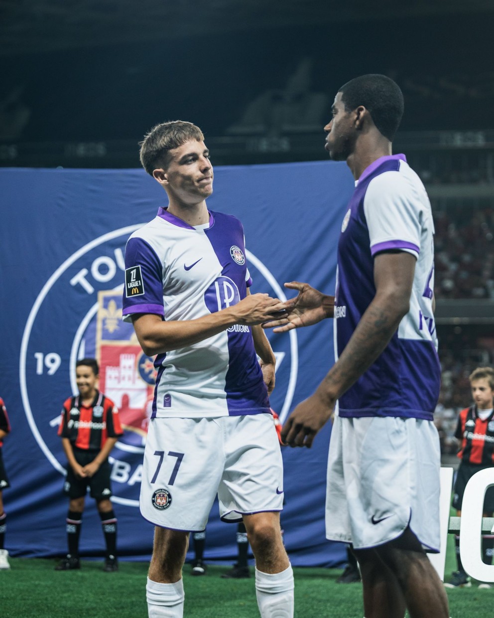 Mário Sauer (vľavo) v drese FC Toulouse