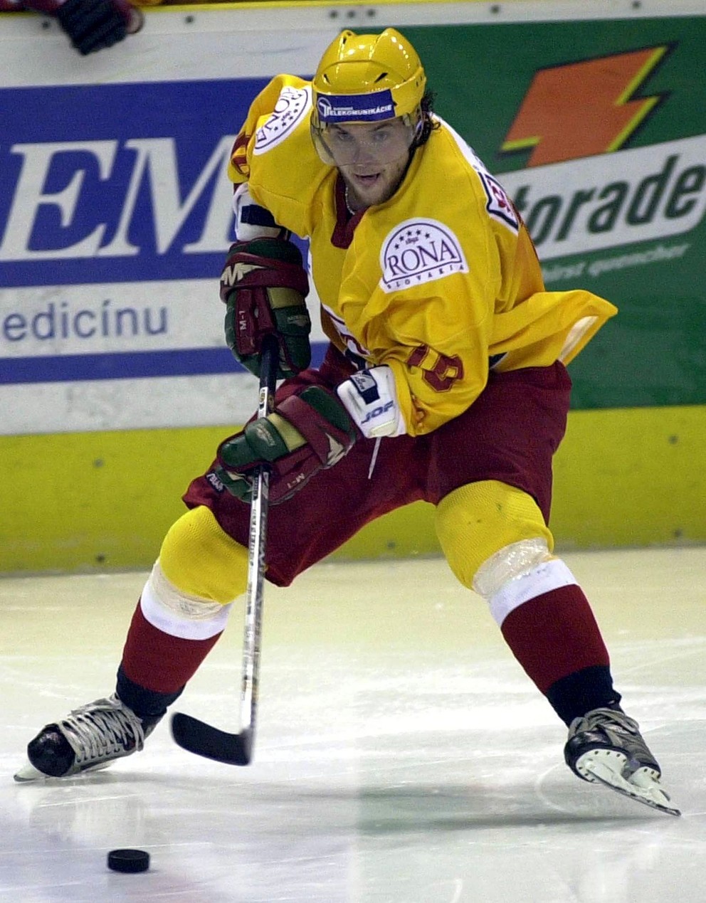 Marián Gáborík v drese Dukly Trenčín. 