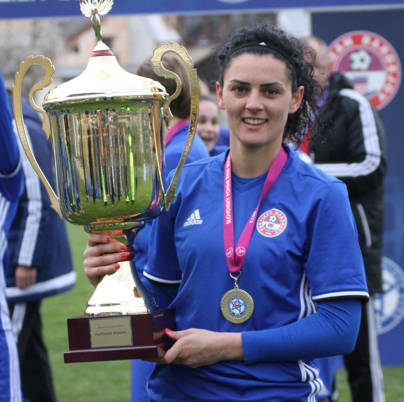 Srbská legionárka Maja Dimitrijevič.