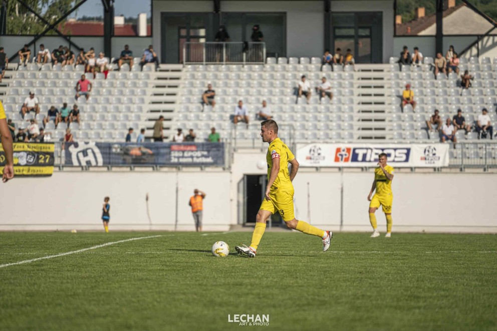 Tomáš Ilinjo v drese MFK Snina.
